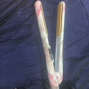 CHI Pink and Gold Hair Straightener